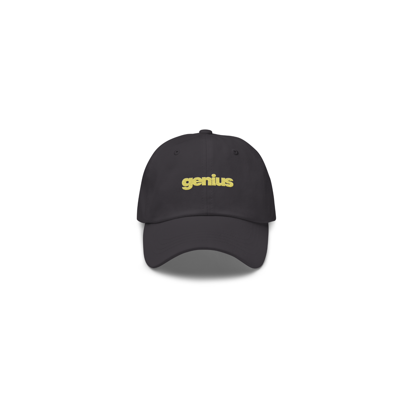 Genius Dad Cap (Dk Grey/Yellow)