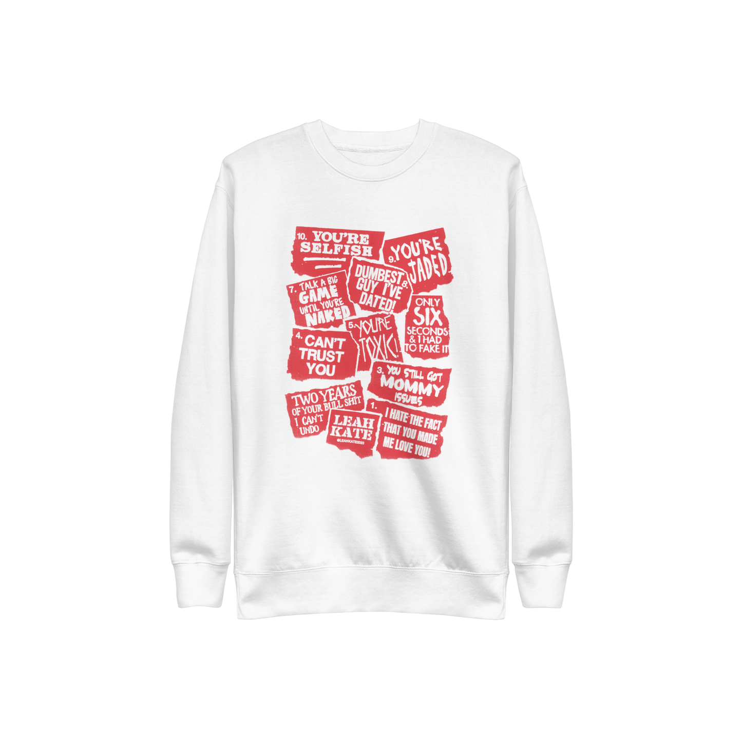 Leah Kate 10 Things Crewneck